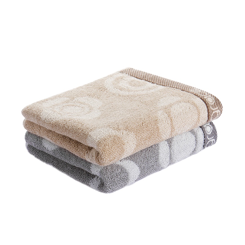 洁丽雅(grace)8045纯棉商务毛巾4条装