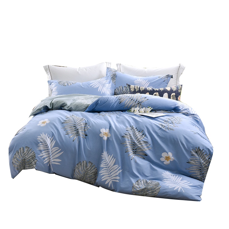 路易卡罗(Louiskellog) 璇之恋四件套夕颜花开全棉纯棉床上用品简约北欧网红款 单个价