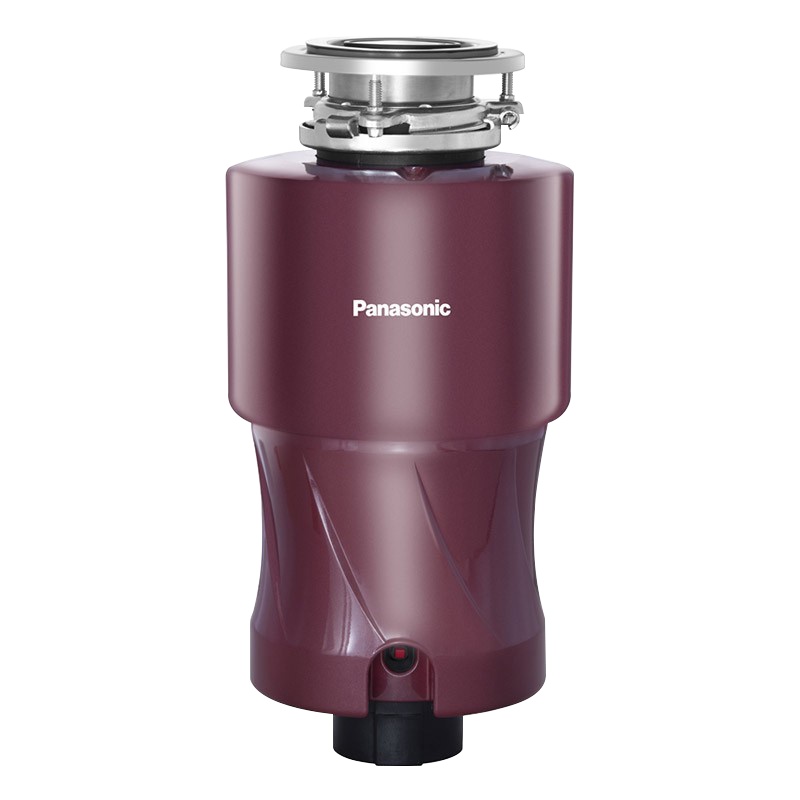 松下(Panasonic)垃圾处理器厨房厨余粉碎机 家用 750W大功率精细研磨动力强劲 5年质保 MS-WH71R