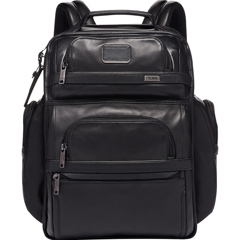 TUMI途明 ALPHA系列 出行男士双肩背包多口袋设计09603580DL3-黑色