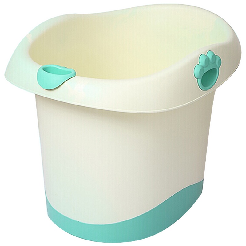 世纪宝贝(babyhood)北鼻熊浴桶 婴儿游泳桶中桶 BH-310 草绿色