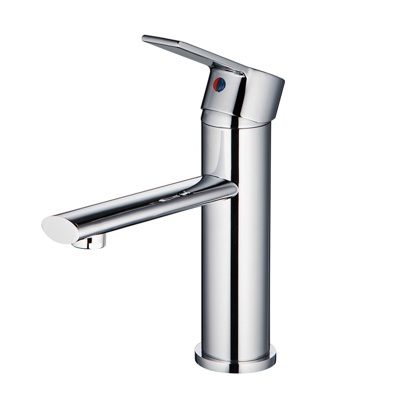 箭牌(ARROW)卫浴 单把单孔浴室柜面盆陶瓷阀芯冷热卫浴龙头 AE4103