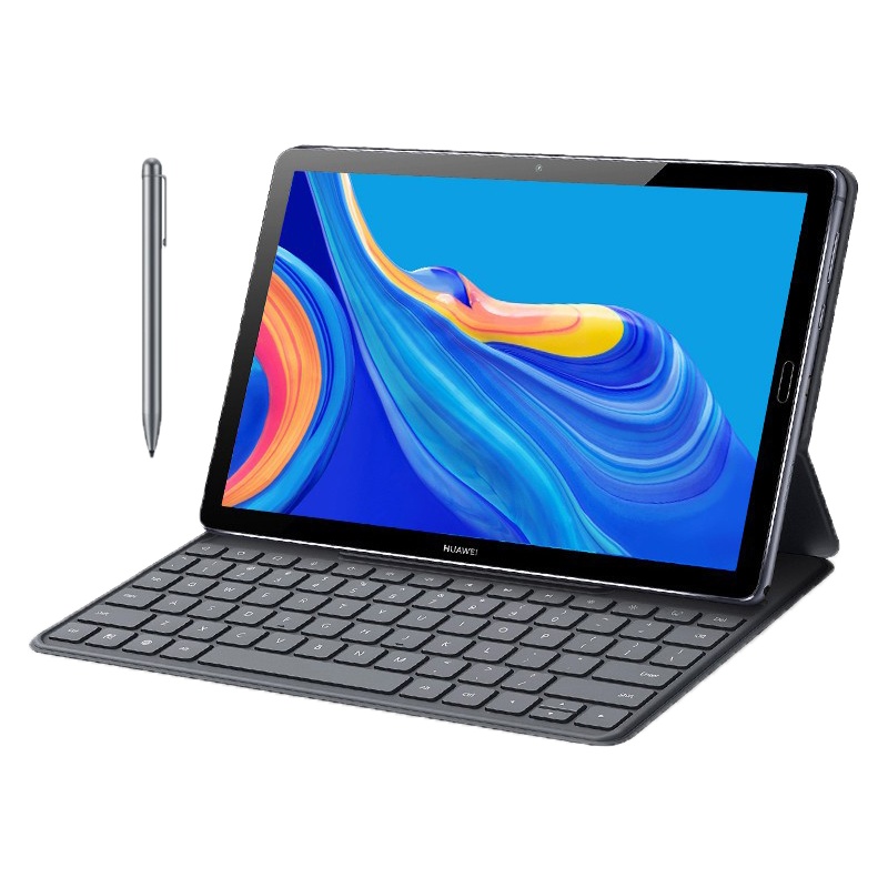 华为平板M6 SCM(10.8寸)-W09(128GB+6GB)+键盘+笔 银钻灰 wifi