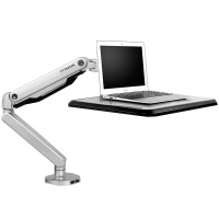 乐歌 Loctek W72 笔记本架 站立式电脑支架 旋转可升降坐站交替笔记本支架