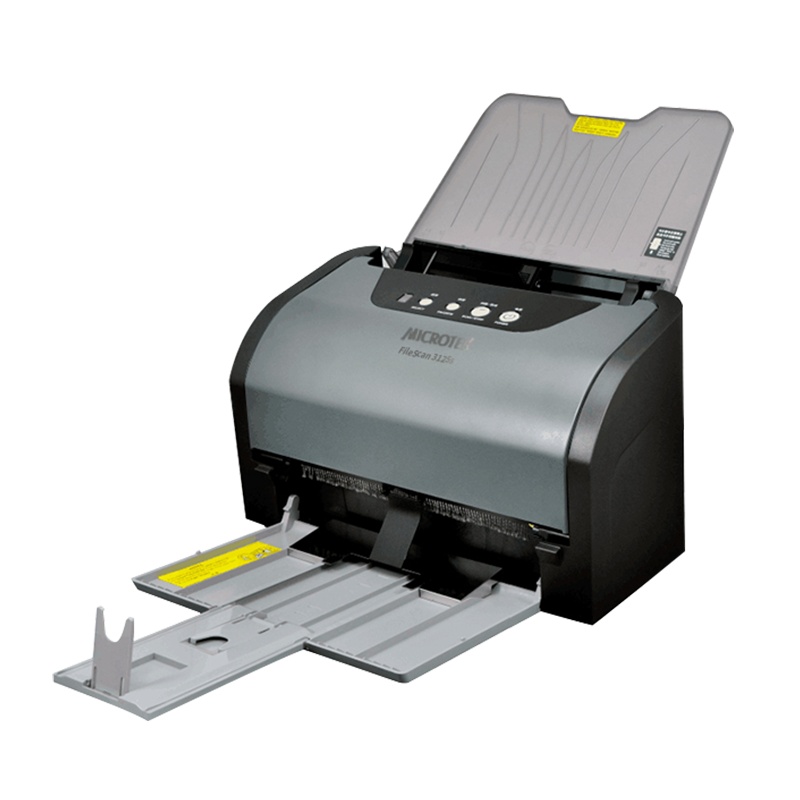 中晶(MICROTEK)FileScan 3125s A4纸自动馈纸双面扫描仪