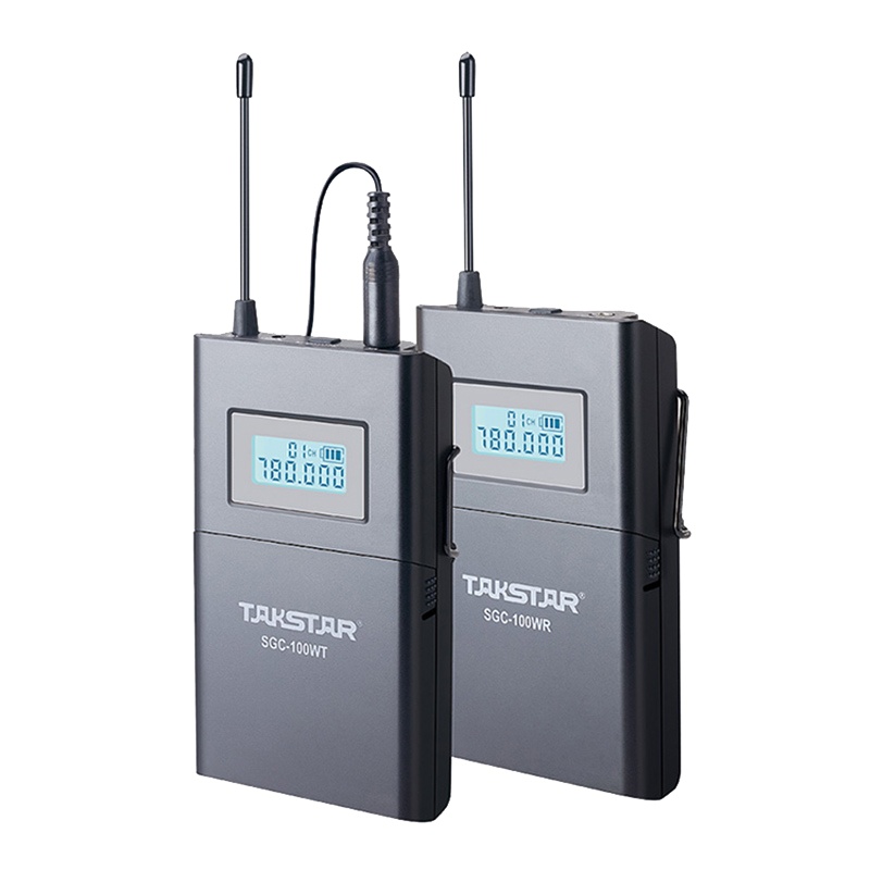 得胜 TAKSTAR SGC-100W 单反手机VLOG采访小蜜蜂 直插录音3.5MM话筒 兼容外接话筒
