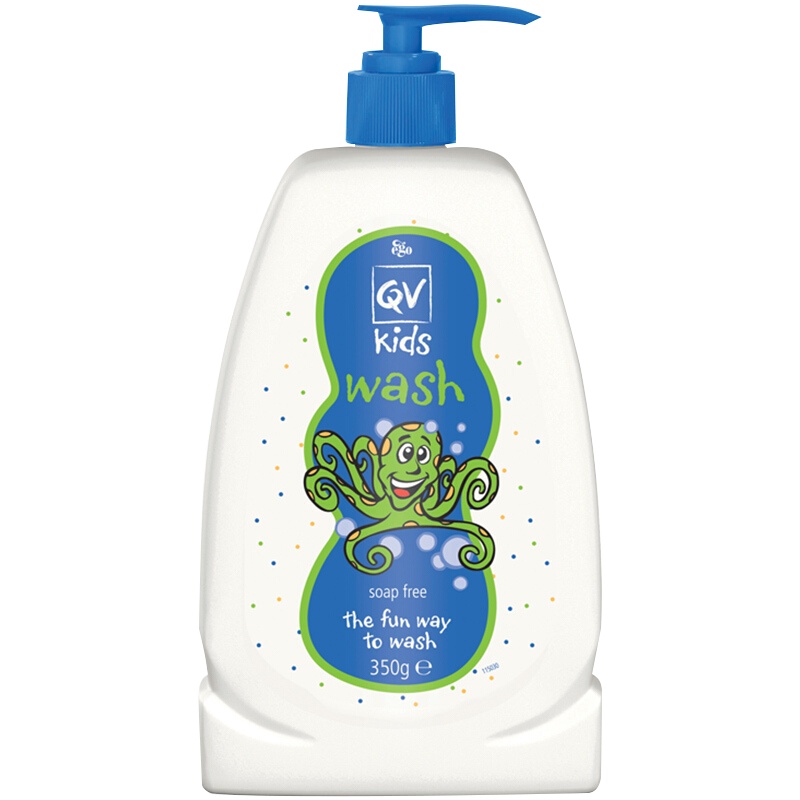 Ego QV意高儿童二合一沐浴露宝宝洁面沐浴露沐浴乳洗发水 儿童洗面奶洁面350g