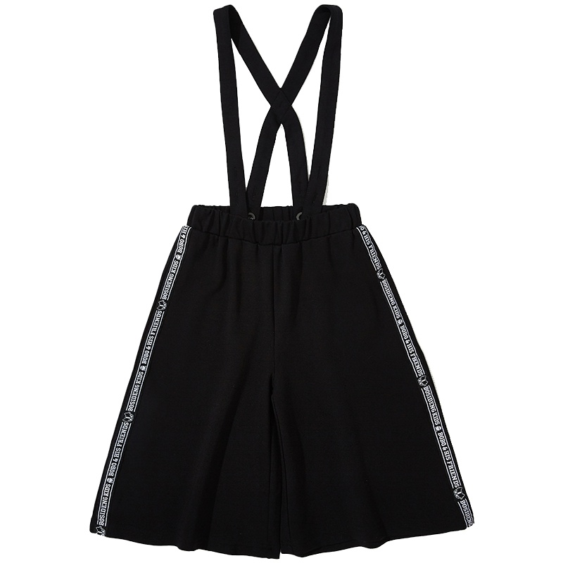 波司登童装女童裤子潮流背带裤儿童时尚宽松阔腿裤潮