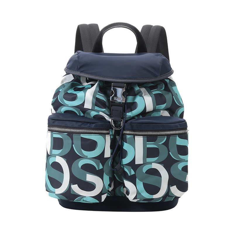 HUGO BOSS 雨果博斯 男士 织物手提双肩包背包50447083