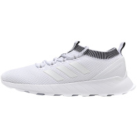 adidas阿迪达斯NEO男运动休闲鞋BB7186 BB71861号黑色+亮白+学院银灰