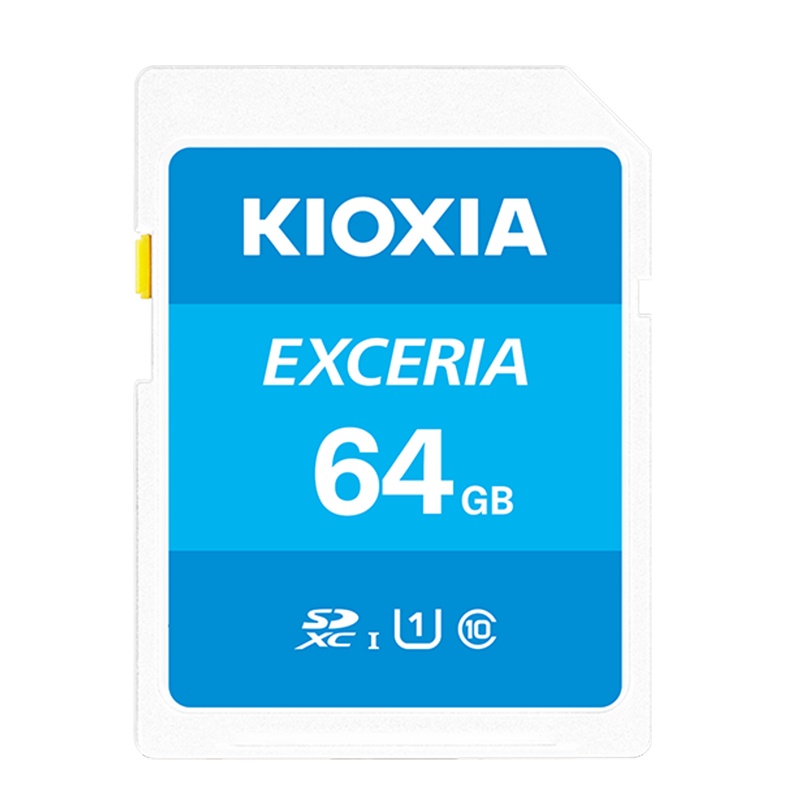铠侠(Kioxia)SD卡64G EXCERIA 高速100MB/s 全高全高清 佳能尼康相机存储卡 (原东芝存储)