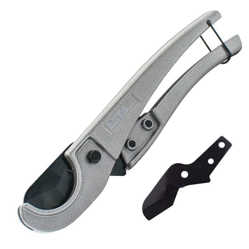 勒塔(LETA) PVC/PPR管子割刀铝塑管剪刀电线塑料管切割刀和刀片套装LT-ST050+07