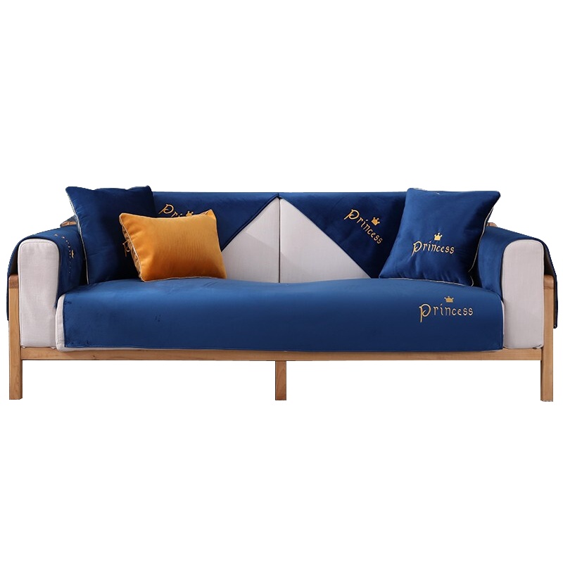 幸福派 冬季毛绒沙发垫套装防滑沙发坐垫子123组合秋冬季羊羔绒沙发垫布艺可爱风沙发套罩巾沙发贵妃支持定制飘窗垫