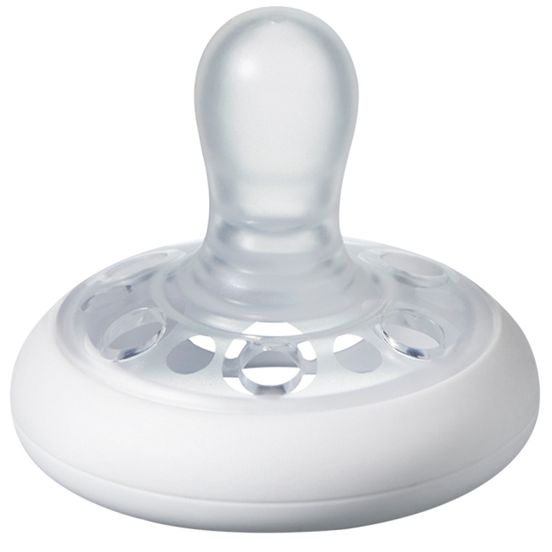 汤美星(Tommee Tippee)安抚奶嘴01351 仿母乳实感安抚奶嘴柔软硅胶0-6个月