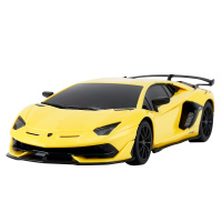 星辉(Rastar)1:24兰博基尼AVENTADOR SVJ遥控车96100黄色*18个