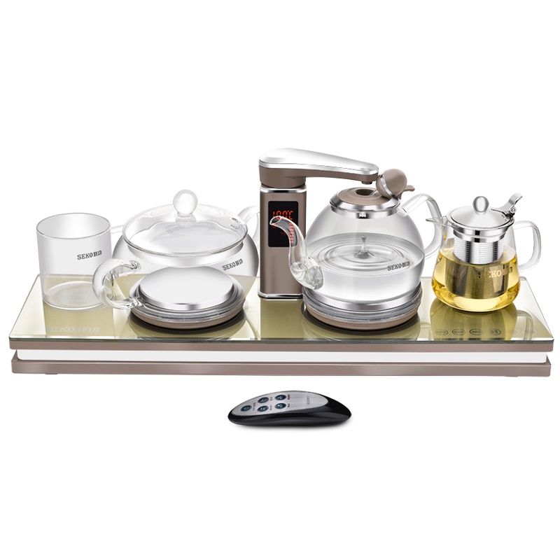 SEKO/新功 F120全自动上水电水壶泡茶壶茶具套装保温飘逸杯烧水壶