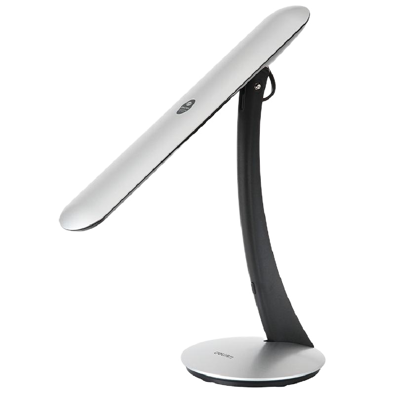 得力3675LED台灯(白色)(台)220V直供电台灯 护眼儿童台灯 保视力台灯 创意台灯 得力小夜灯