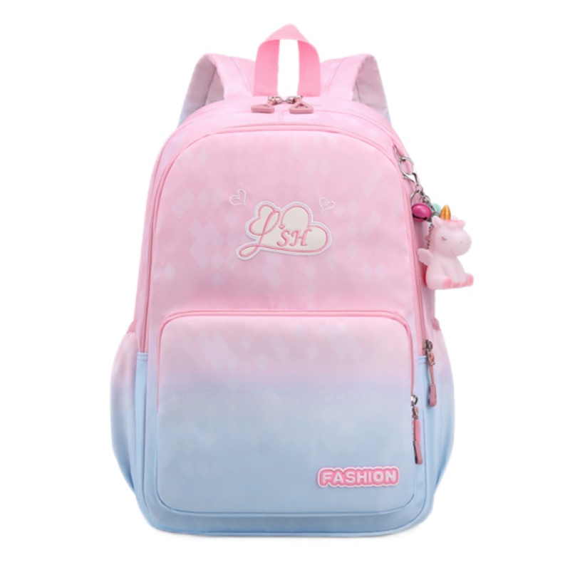 迪嘉乐2021新款书包小学生女孩一二三到六年级儿童双肩包护脊减负背包