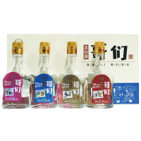 [中华特色]河北供销馆 丛台酒 42度哥们 150ml*4瓶礼盒装 浓香型白酒 邯郸特产