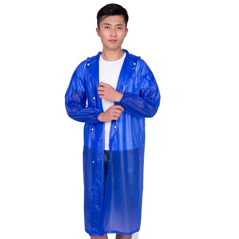 [苏宁自营]长装 交通安全保护非一次性强韧海胶劳保工地农业环卫旅游牛津风衣雨衣批