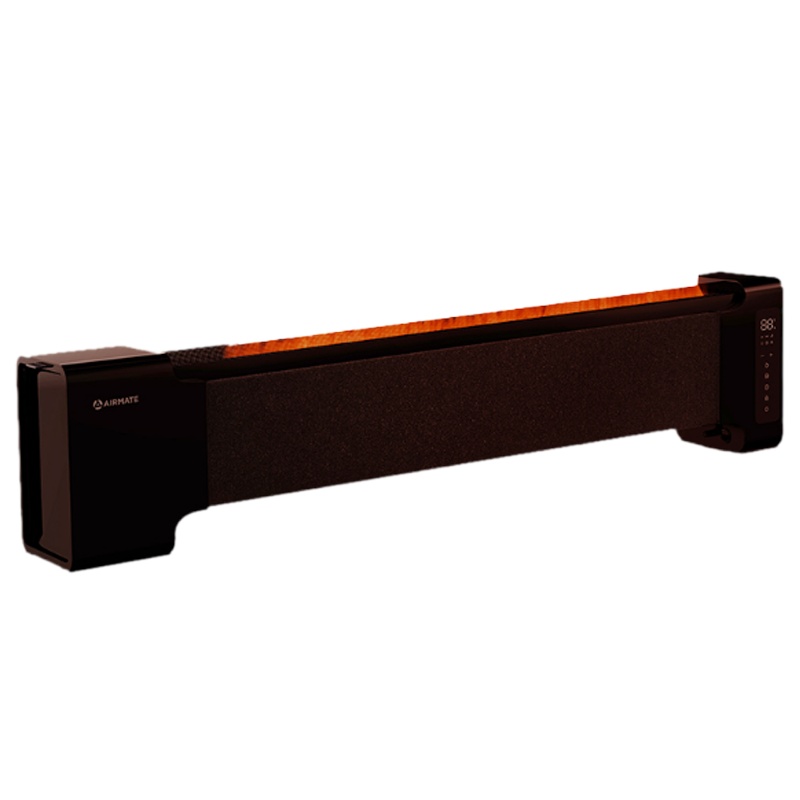 艾美特(Airmate) 石墨烯踢脚线 AIR6 取暖器速热取暖器家用节能电暖气全屋大面积暖风机冬日焰火