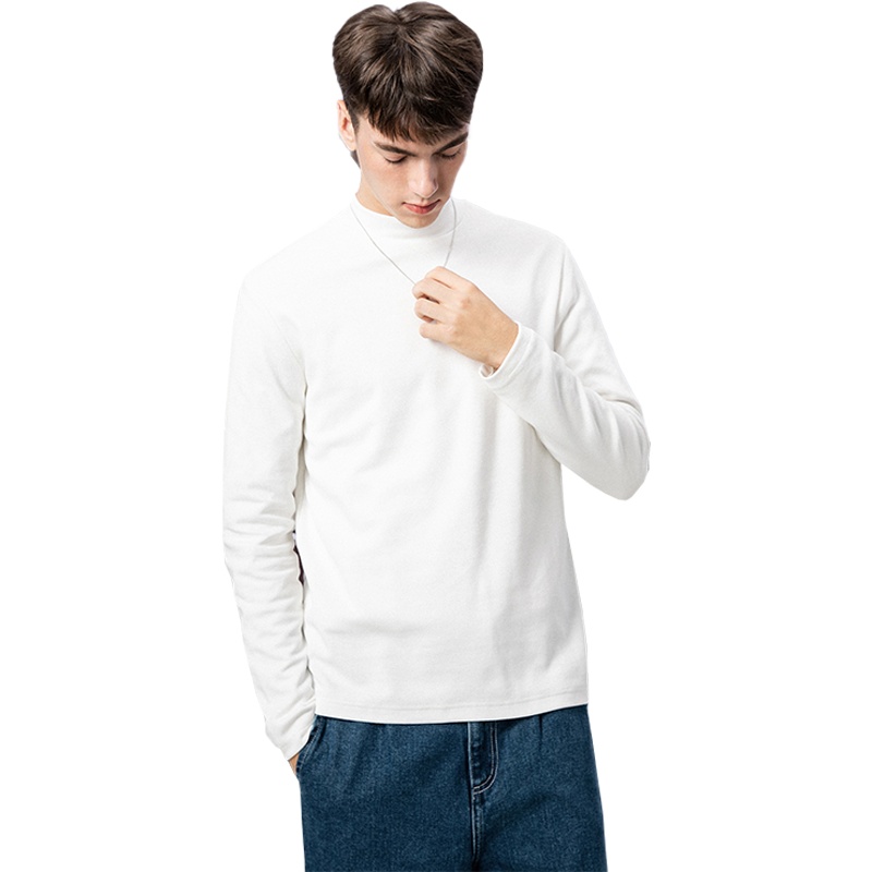 Lilbetter长袖T恤男潮流帅气上衣冬季港风打底衫潮牌日系男士上衣