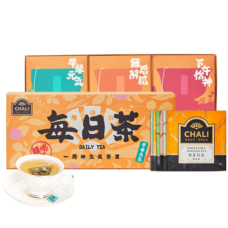 ChaLi 茶里 每日茶21包袋泡茶 盒装67.5g
