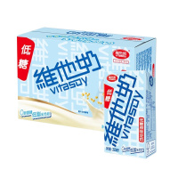 维他奶 低糖原味豆奶植物蛋白饮料250ml*16盒 低糖低脂早餐奶健康营养豆奶 家庭装 礼盒装