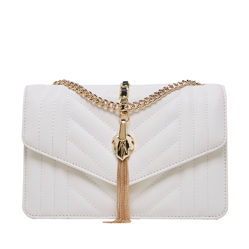 柏雅图(boyatu)夏季包包女2019新款斜挎包女学生韩版百搭流苏单肩小包