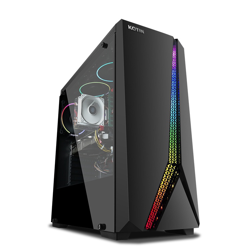 京天(KOTIN)AMD八核R7 2700X/RTX2060/256G吃鸡电脑主机高配办公家用电竞主播高端品牌设计台式机全套游戏机组装机DIY整机