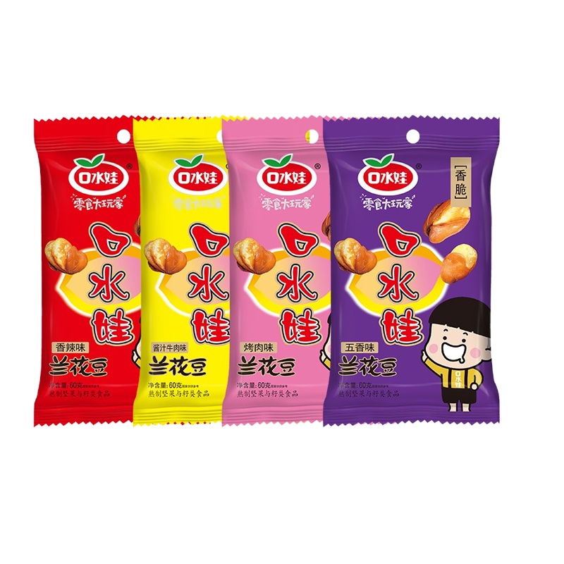 口水娃 五香兰花豆60g