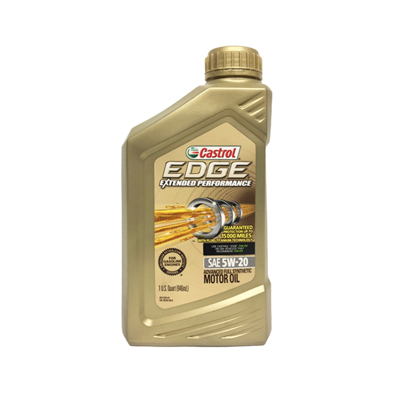 [极护八倍抗磨]Castrol嘉实多 长效EP 5W-20 A1/B1 SN级 全合成机油 1QT/0.946L
