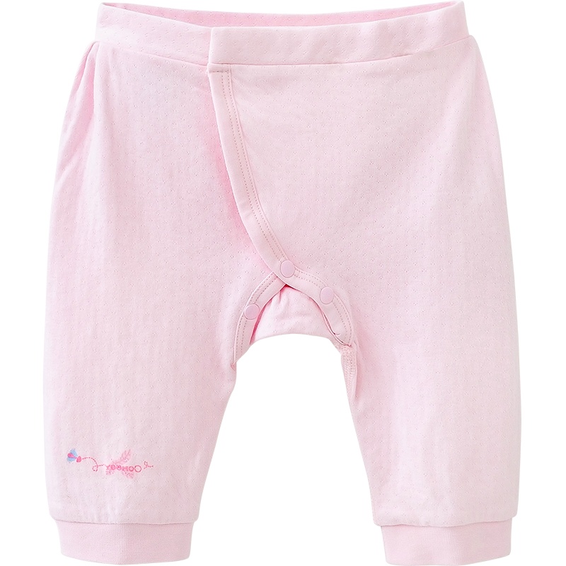 英氏纯棉新生儿和袍上衣开裆裤 男女宝美国棉174543