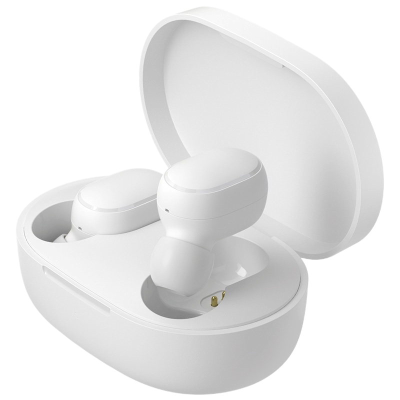 Redmi AirDots 2真无线蓝牙耳机 白色 单双耳使用自由无缝切换 蓝牙5.0 防误触实体按键