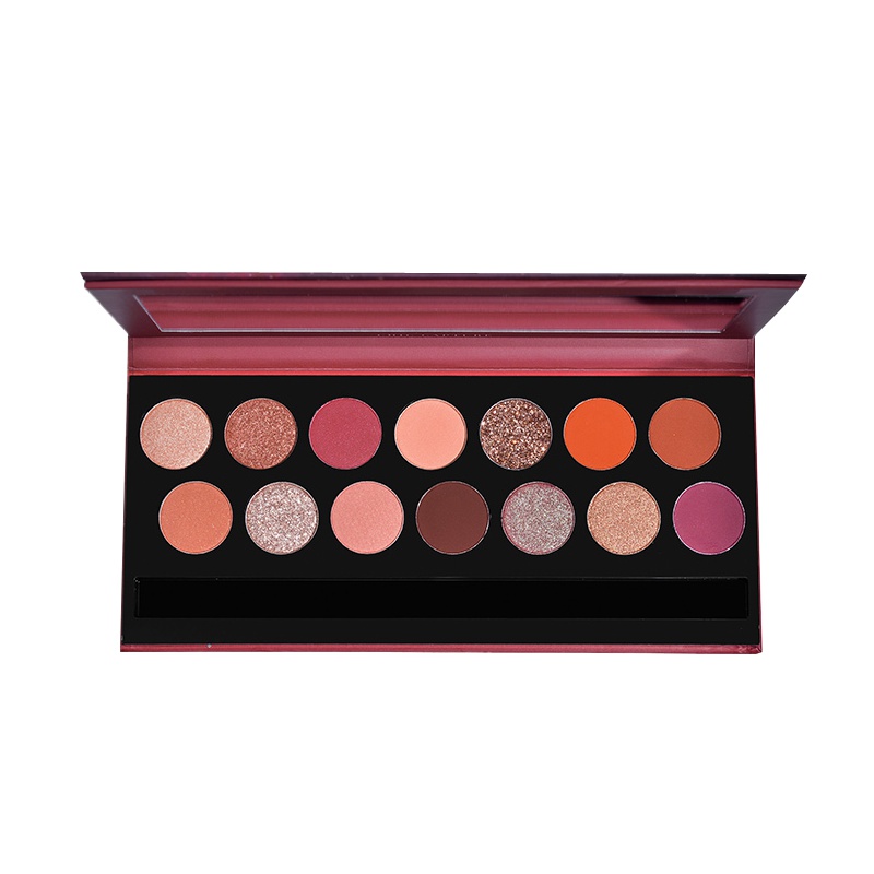 稚优泉14色眼影盘哑光珠光大地色眼影裸色自然女01星河盘