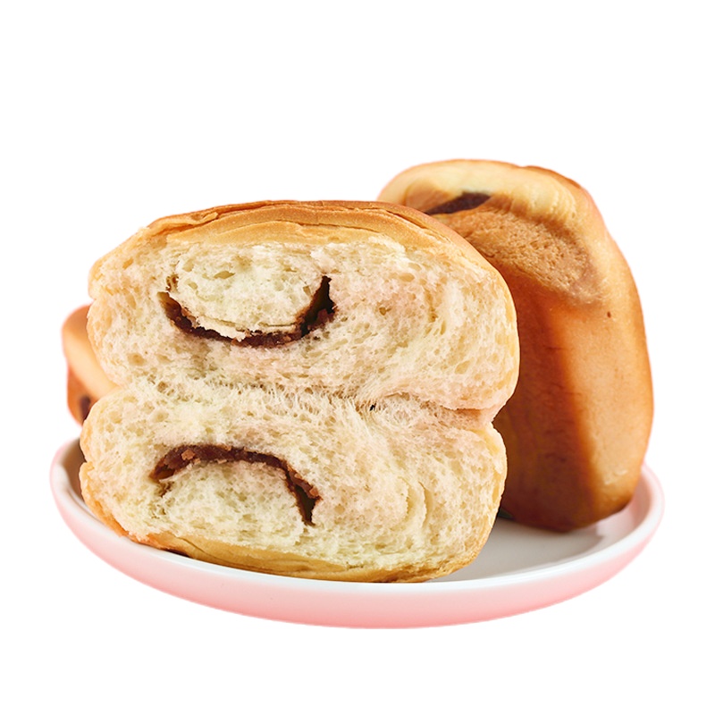 每日小点豆芙挞面包红豆风味夹心面包零食代餐豆沙面包早餐蛋糕面包整箱装零食小吃