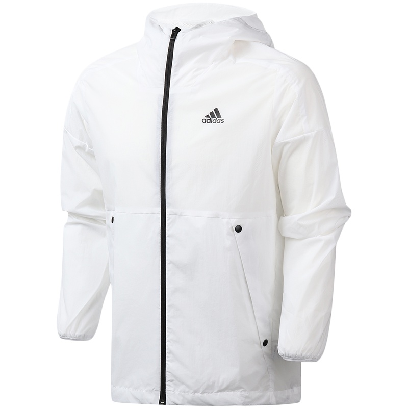 阿迪达斯男服外套夹克O2 WB WIND防风休闲运动服EH3768.