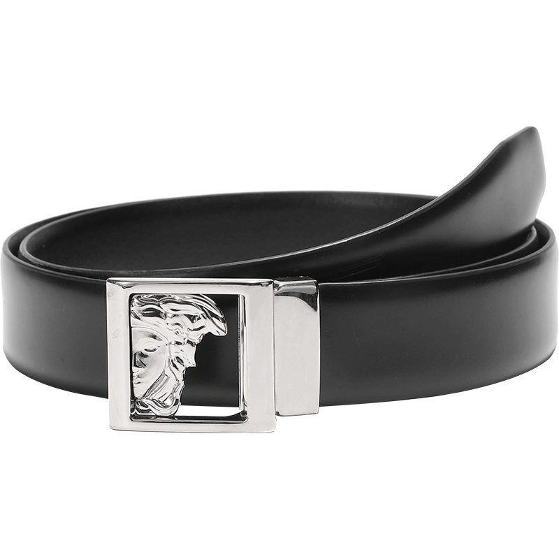 Versace COLLECTION 范思哲 男士皮革板扣式皮带腰带 V910229 VM00425