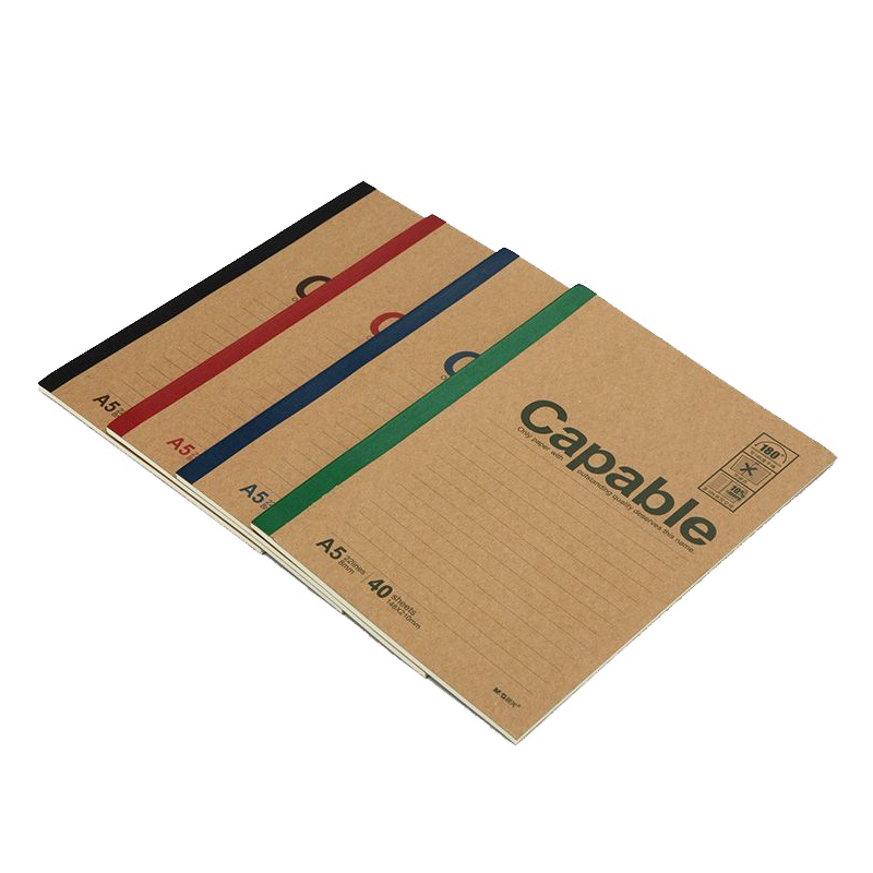 晨光(M&G) A5无线装订本40页雅致办公APYJQ550 10本装 颜色随机