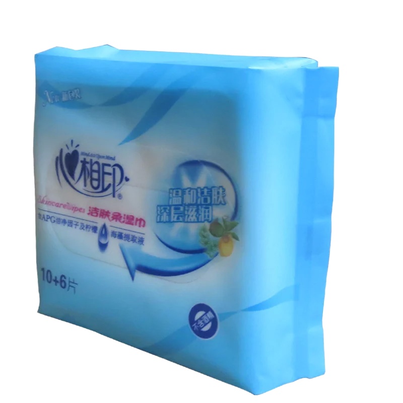 心相印(Mind Act Upon Mind) XCB010湿巾(10+6片)/包 单包装