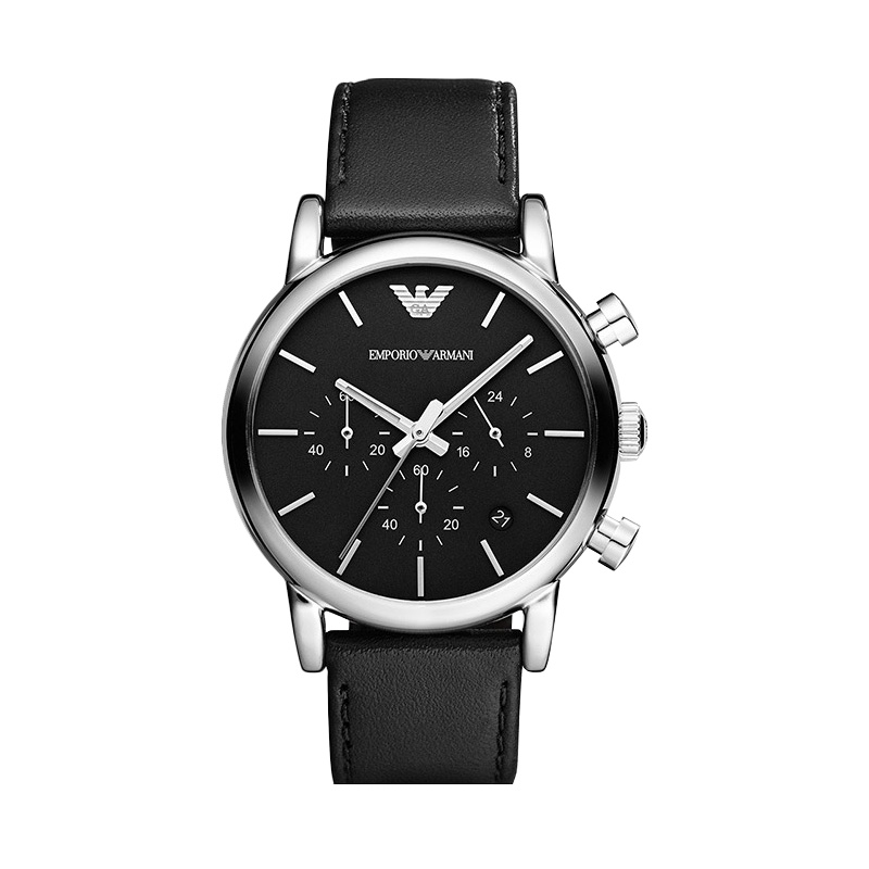 阿玛尼(EMPORIO ARMANI)手表 潮流意大利风格简约时尚男士手表 AR1733
