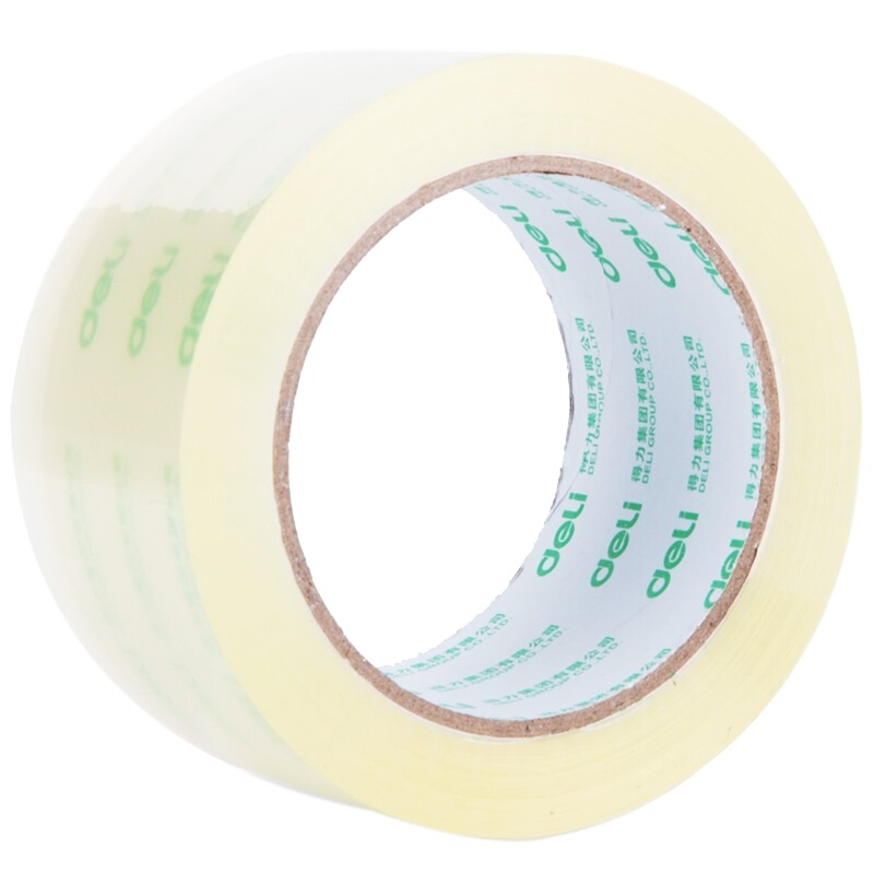 得力(deli) 30289 封箱胶带55mm*80m*50um 6卷/件 (单位:件)