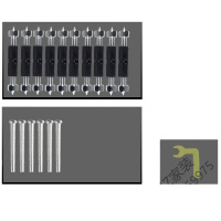苏宁严选 固定器开关底盒修复家用86型暗盒螺丝加长接线盒插座盒暗线支撑杆欧因