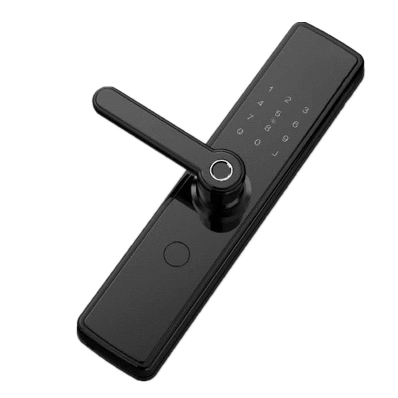 新款指纹锁全自动家用防盗门智能锁密码电子锁刷卡门禁锁远程一握开