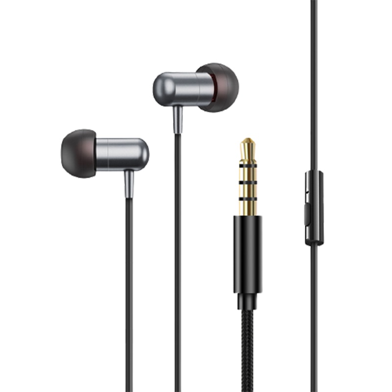 纽曼type-c耳机XLT05 绿色有线高音质苹果vivo华为oppo小米手机入耳电脑超重低音全民k歌游戏吃鸡带麦通用