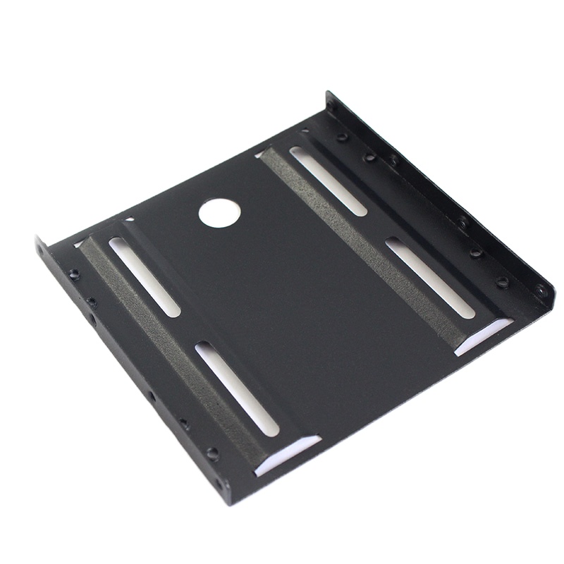 2.5寸转3.5寸 防震台式机硬盘位支架 SSD固态硬盘托架 金属支架