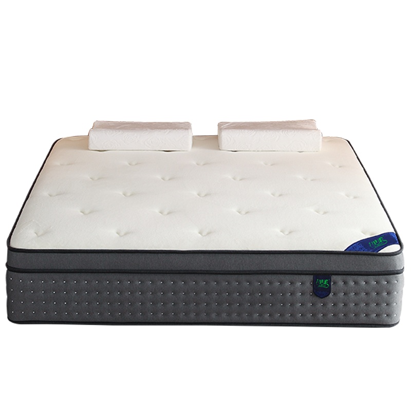 超豪888酒店款成人珊瑚绒无干扰弹簧柔软舒适乳胶床垫