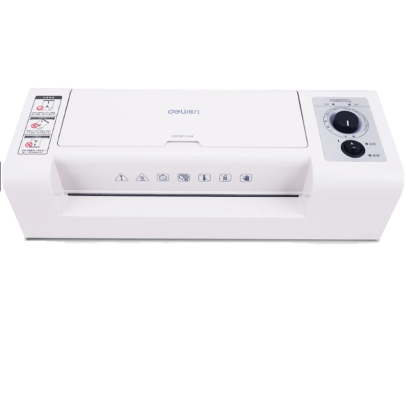 得力 3891 适用A4静音设计时尚简洁塑封机 过塑机 双向电机 灰色