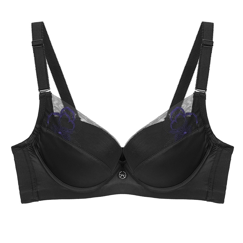 都市丽人性感蕾丝网纱刺绣内衣1B0648