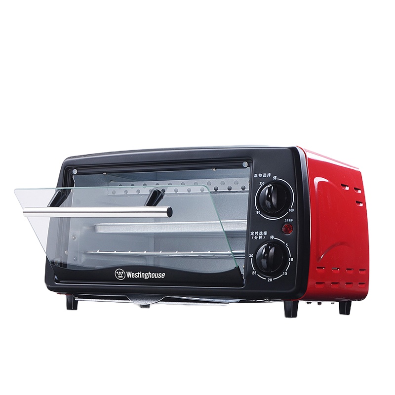西屋（Westinghouse）烤箱家用多功能烘培面包蛋糕12L迷你烘焙电烤箱WTO-PC1201J